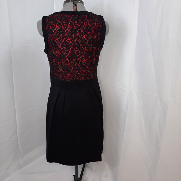 JACOB, M, black/red cocktail dress - Picture 6 of 10